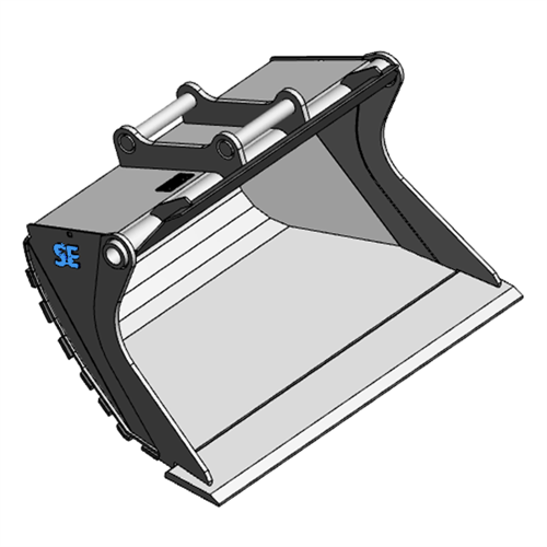 S60 Grading bucket 700L 1600mm WS DG 25° Top angle